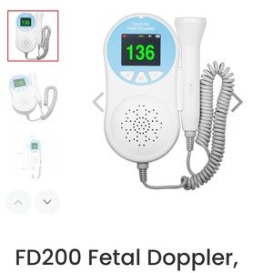 FD200 Fetal Doppler, Baby Heartbeat Monitor